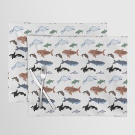 Whales & Dolphins Placemat