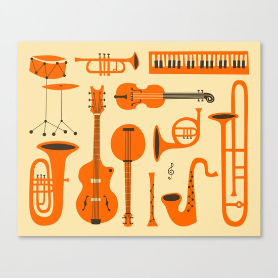 Just Jazz Canvas Print