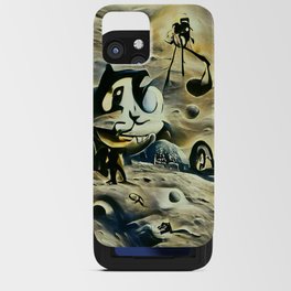 Felix Lost On Moon iPhone Card Case