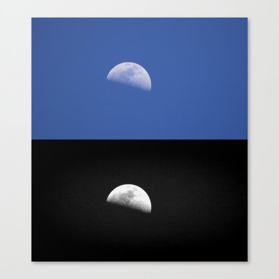Day and Night Canvas Print