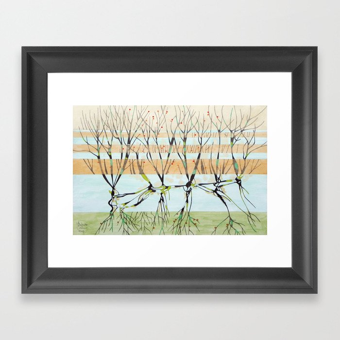 Withered Tree Framed Art Print By Federicocortese Society6