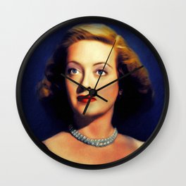 Bette Davis, Actress Wall Clock