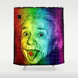 It's LSD, Einstein! Shower Curtain