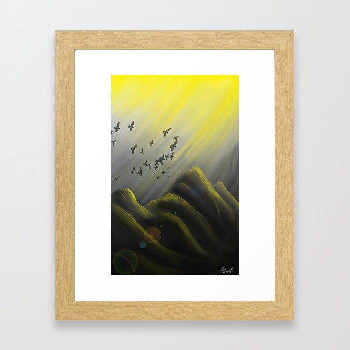 Journey Into Sunlight Framed Art Print