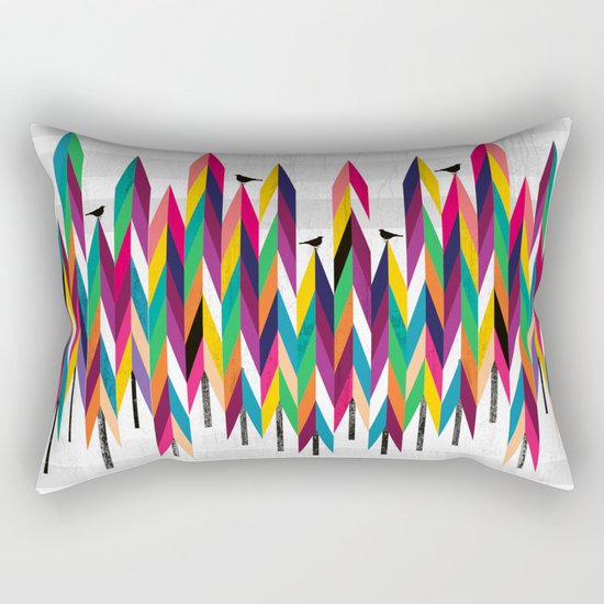 Pine trees Rectangular Pillow