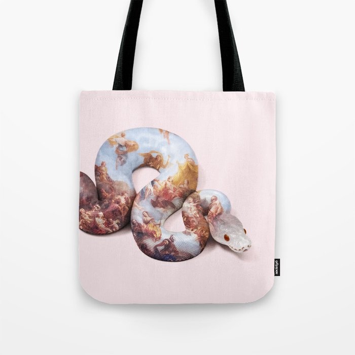 SNAKE PAINT Tote Bag by Paul Fuentes | Society6