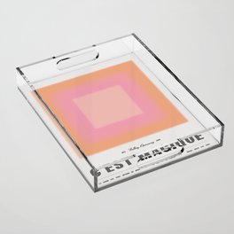 C'est Magique - Pink Acrylic Tray