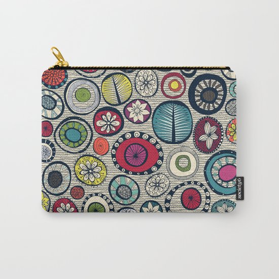 Honolulu hoops chevron cream Carry-All Pouch