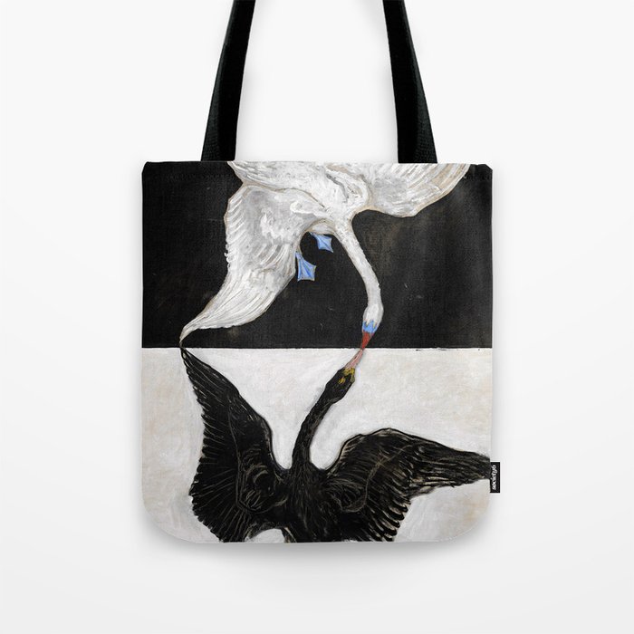 Hilma Af Klint The Swan No 1 Restored Tote Bag