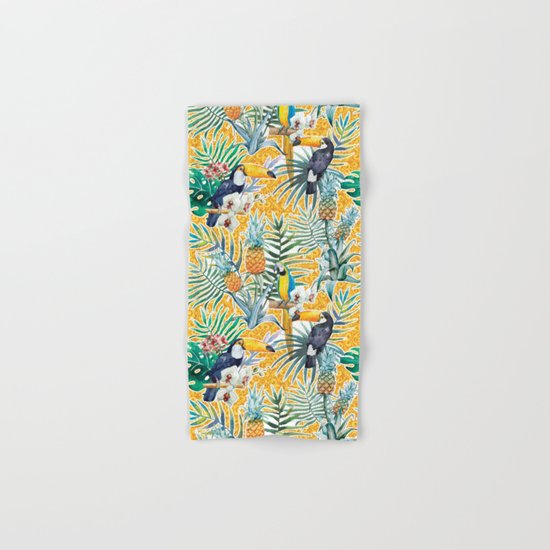 Tropical Summer #7 Hand & Bath Towel