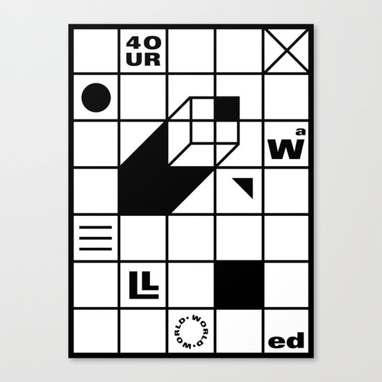 Four Walled World Canvas Print