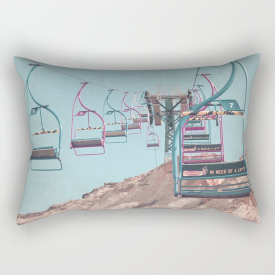 into the sky... Rectangular Pillow