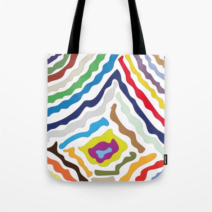 Colorful area Tote Bag