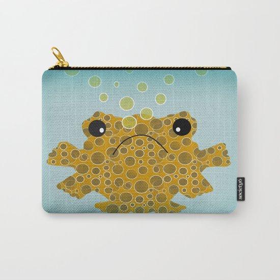 Bubbles The Fish Carry-All Pouch