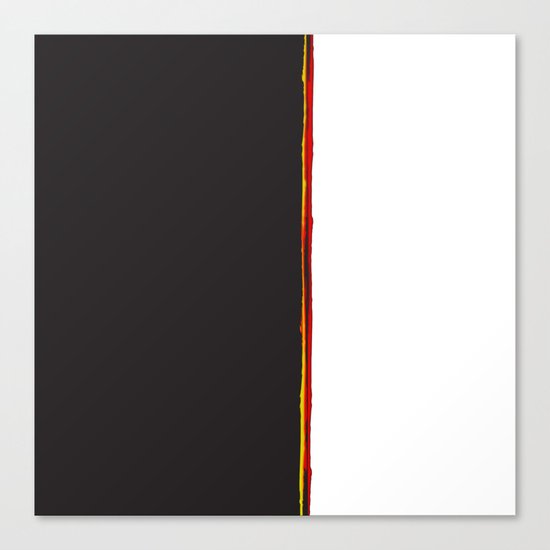 No Traveler Returns Abstract Print Canvas Print