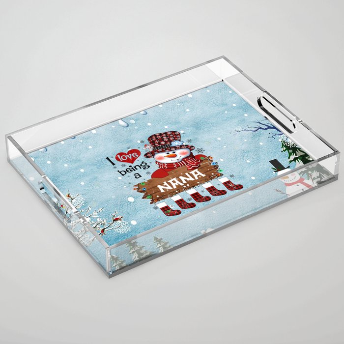 Nana Christmas | Christmas Gift Acrylic Tray