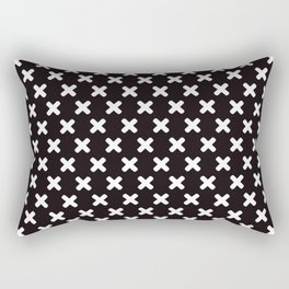Nordic X Pattern Rectangular Pillow