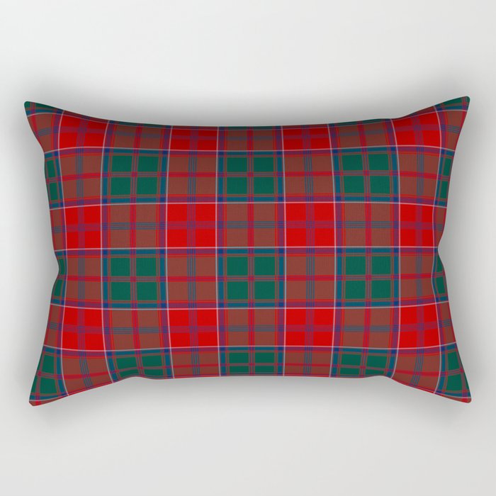 Clan Grant Tartan Rectangular Pillow