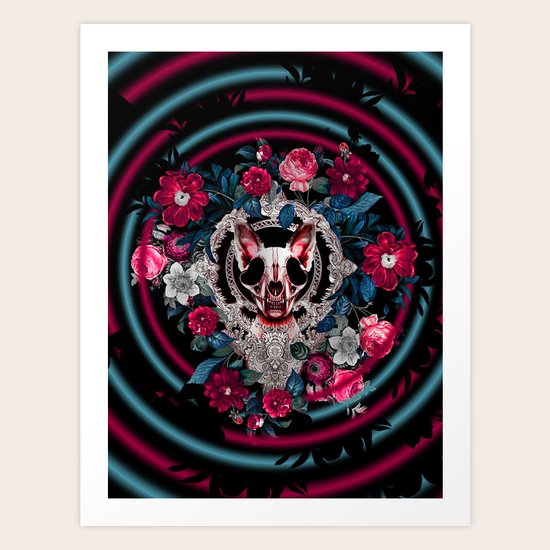 Mystic Cat Art Print