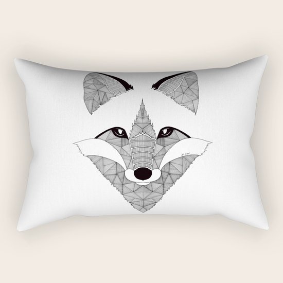 Fox Rectangular Pillow