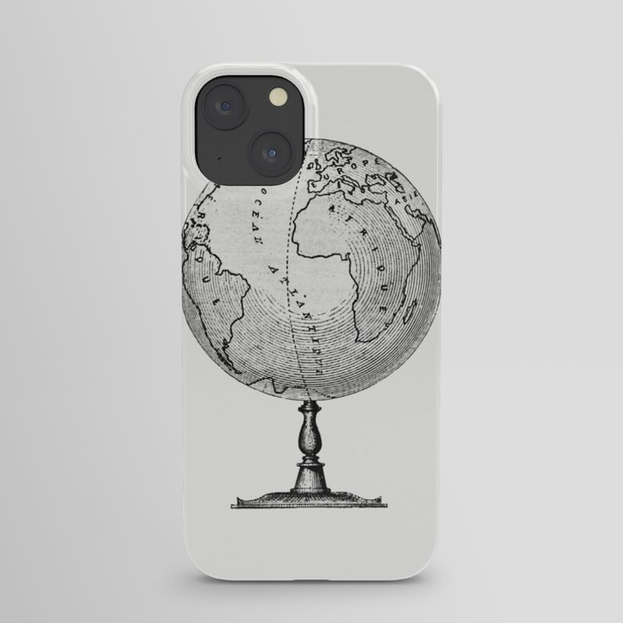 Vintage Victorian Style Atlas Engraving iPhone Case