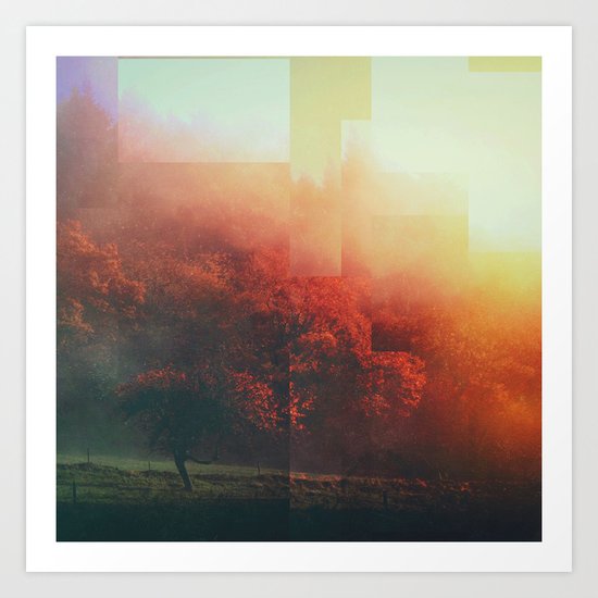 Fractions A94 Art Print