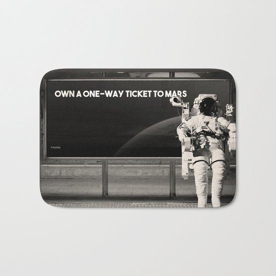 Astronaut Bath Mat
