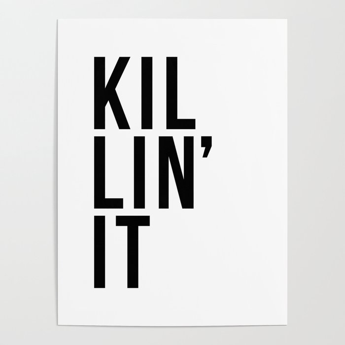 Killing It Poster