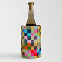 Colorful Checkerboard Wine Chiller