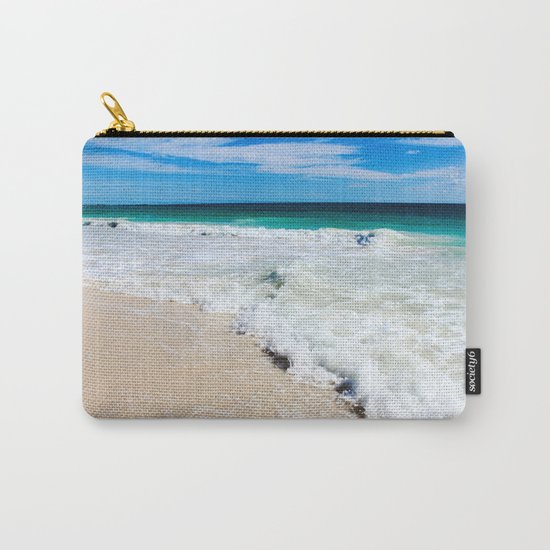 Tulum Waves Carry-All Pouch