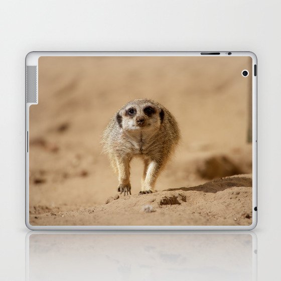 #Little #funny  #cheeky #meerkat Laptop & iPad Skin