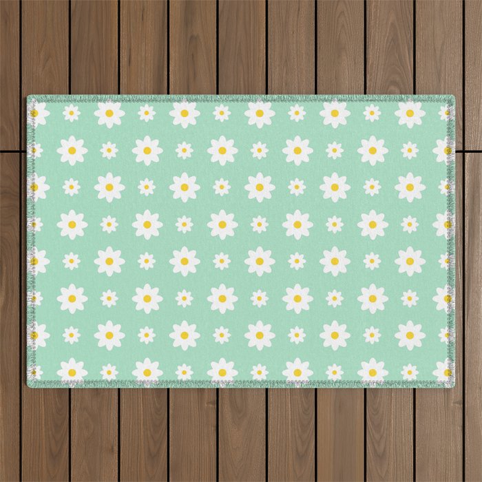 Geometric flower 142 Outdoor Rug