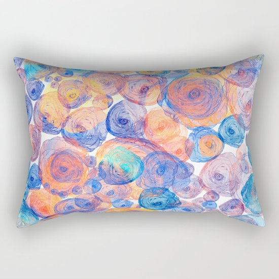 Floral abstract(44) Rectangular Pillow