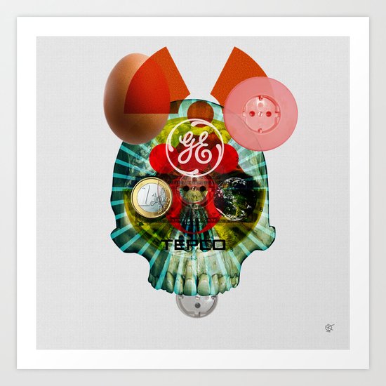 Radiation Easter Art Print