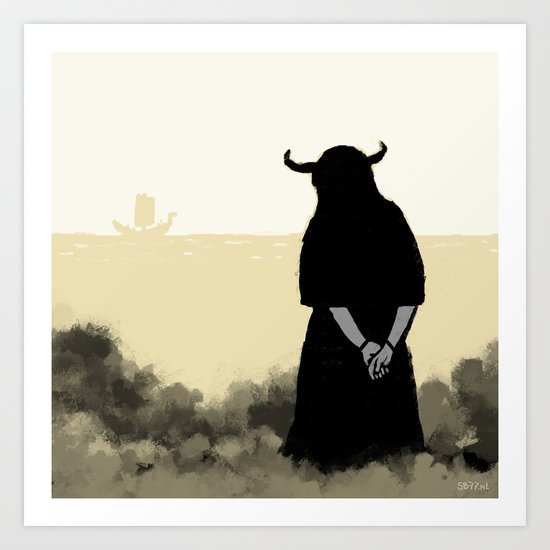Left Behind Art Print