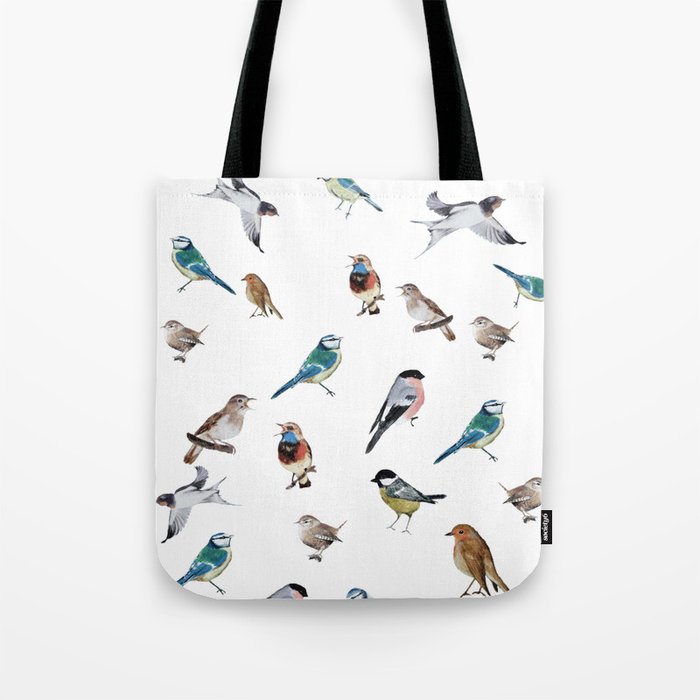 I love birds Tote Bag