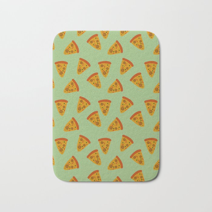 Unique Pizza Collection Bath Mat