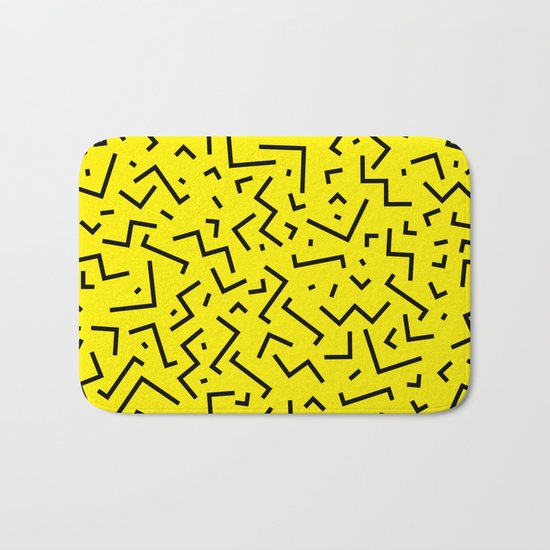 Memphis pattern 35 Bath Mat