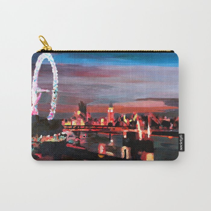 London Eye Night Carry-All Pouch