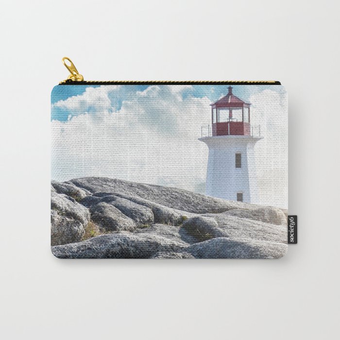 Peggy's Cove lighthead in halifax Carry-All Pouch