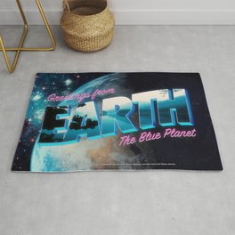 Greetings from Earth, The Blue Planet Rug