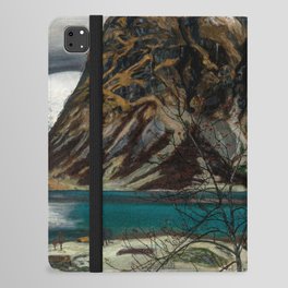 Barren Mountain, 1906 by Nikolai Astrup iPad Folio Case