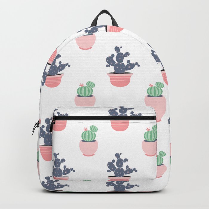 cactus print backpack