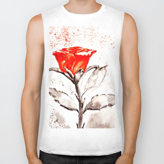 Just another rose Biker Tank