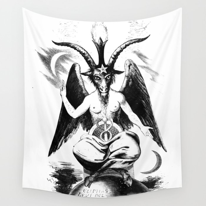 Baphomet tapestry sales