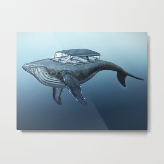 The Mercury Cruiser of the Sea Metal Print