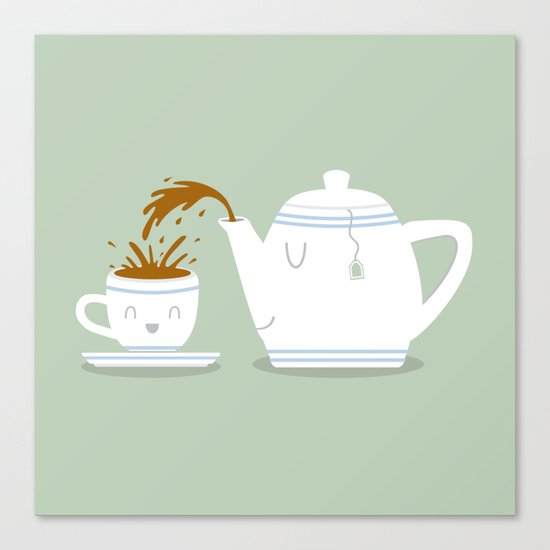 Tea Time! Canvas Print