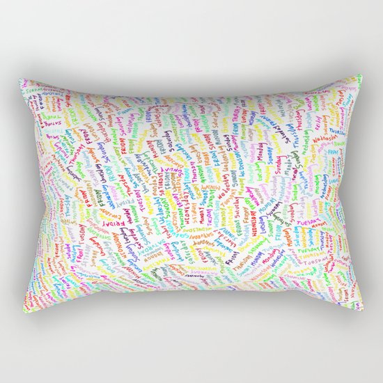 (500) DAYS OF SUMMER Rectangular Pillow
