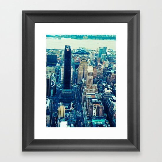 NEW YORK//COLOUR *2 Framed Art Print