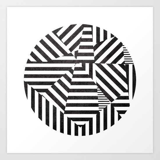 Dazzle 02. Art Print